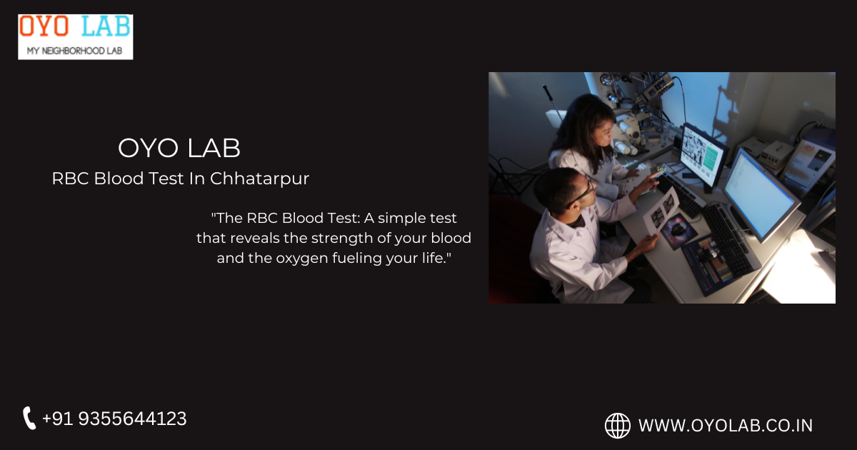 RBC Blood Test In Chhatarpur